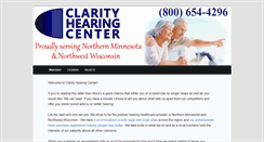 Desktop Screenshot of clarityhearingcenter.com